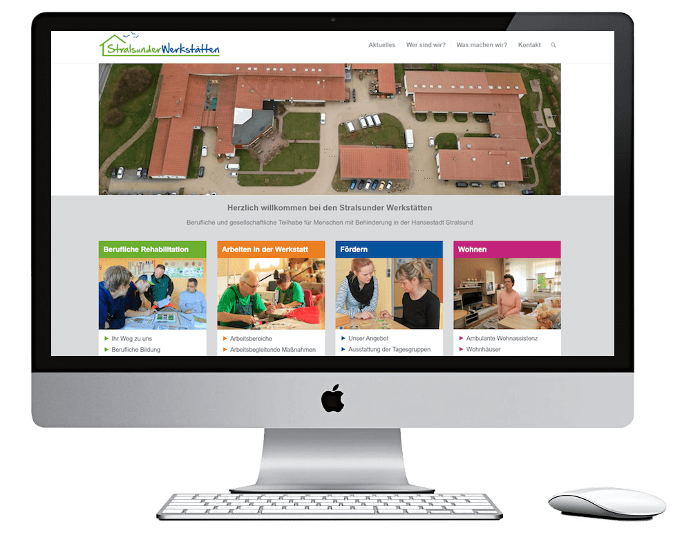 Webdesign Stralsund - Seitenschmiede - Stralsunder Werkstätten